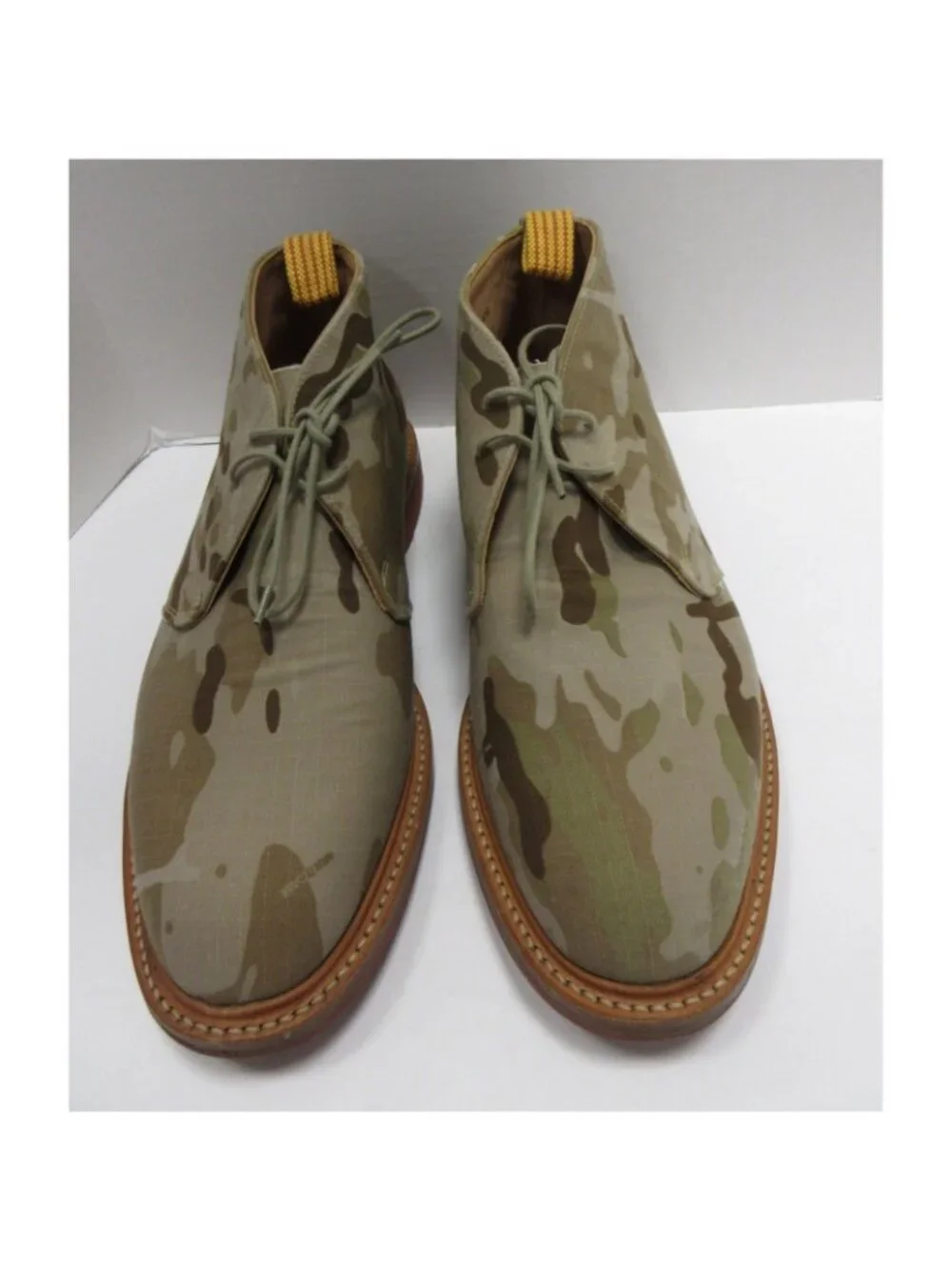 Mark McNairy Boots 11 New Amsterdam Chukka Camo Ripstop Rubber Sole